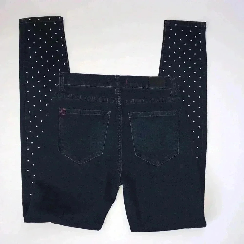 BDG Urban Outfitters Beaded Front Skinny Jeans Size 26 - Picture 3 of 8